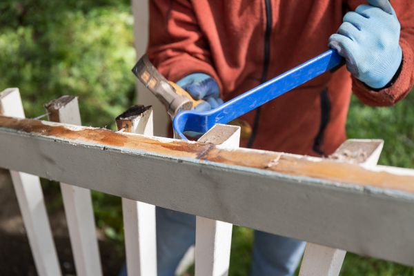 Cost of Deck Railing Replacement in Asheville