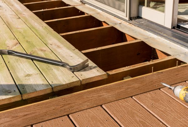 Cost of Old Deck Repair in Asheville