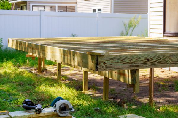 Cost of Elevated Deck Installation in Asheville