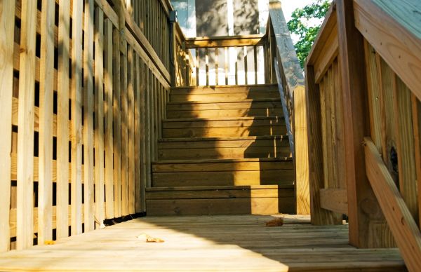 Cost of Deck Steps Replacement in Asheville