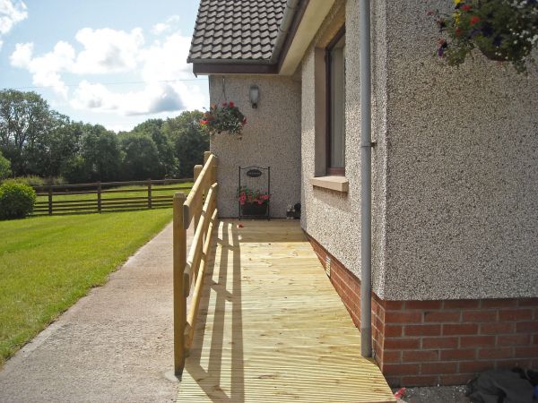 Cost of Hardwood Ramp Installation in Asheville
